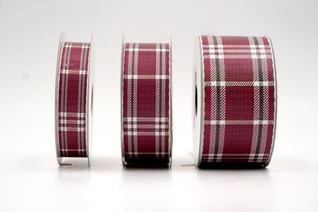 Karmesinrotes Fensterpaneel Karobband_AI